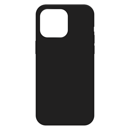 FlexLite Case - iPhone 15 Pro Max - Soft TPU Back Cover - Black