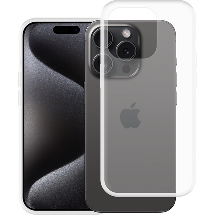 FlexLite Case - iPhone 15 Pro - Soft TPU Back Cover - Clear
