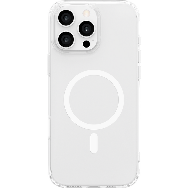 Flex Case iPhone 16 Pro Max hoesje transparant, achterkant met detailweergave | Casebump