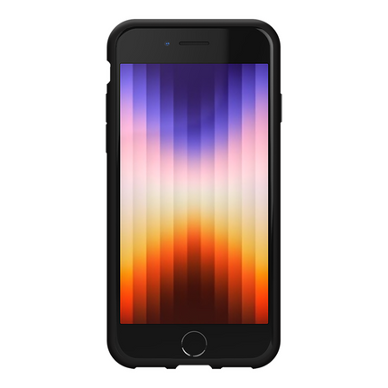 FlexLite Case - iPhone SE (2022/2020) / 8 / 7 - Soft TPU Back Cover - Black