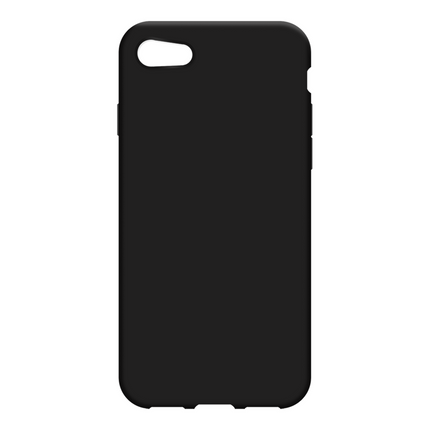 FlexLite Case - iPhone SE (2022/2020) / 8 / 7 - Soft TPU Back Cover - Black