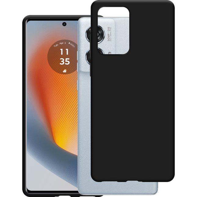 FlexLite Case - Motorola Edge 50 Fusion (5G) - Soft TPU Back Cover - Black