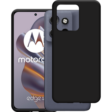 FlexLite Case - Motorola Edge 50 Neo - Soft TPU Back Cover - Black