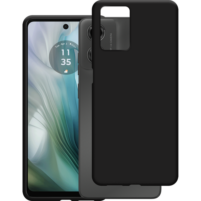 FlexLite Case - Motorola Moto E14 - Soft TPU Back Cover - Black