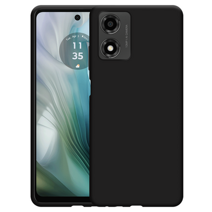 FlexLite Case - Motorola Moto E14 - Soft TPU Back Cover - Black
