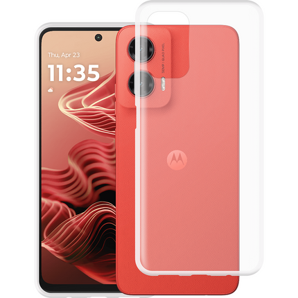FlexLite Case - Motorola Moto G35 - Soft TPU Back Cover - Clear