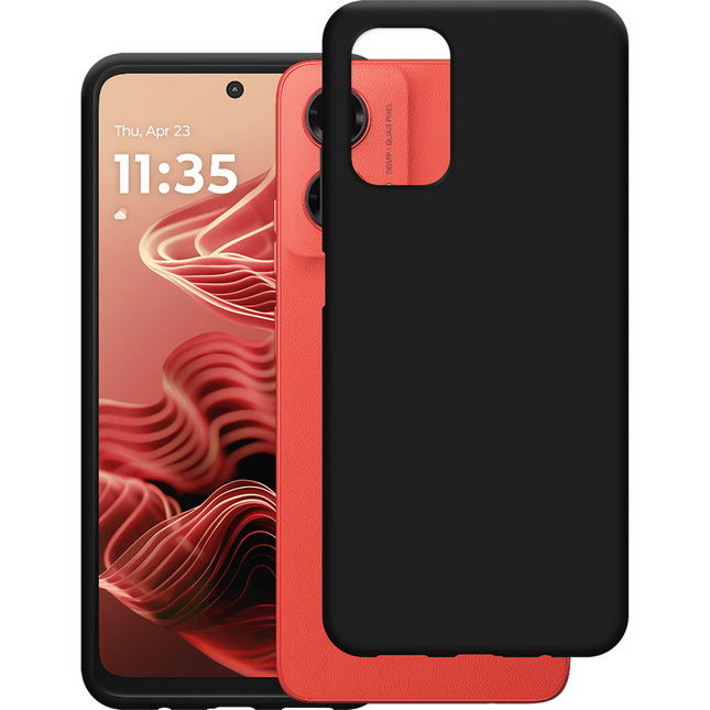 FlexLite Case - Motorola Moto G35 - Soft TPU Back Cover - Black