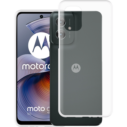 FlexLite Case - Motorola Moto G55 - Soft TPU Back Cover - Clear