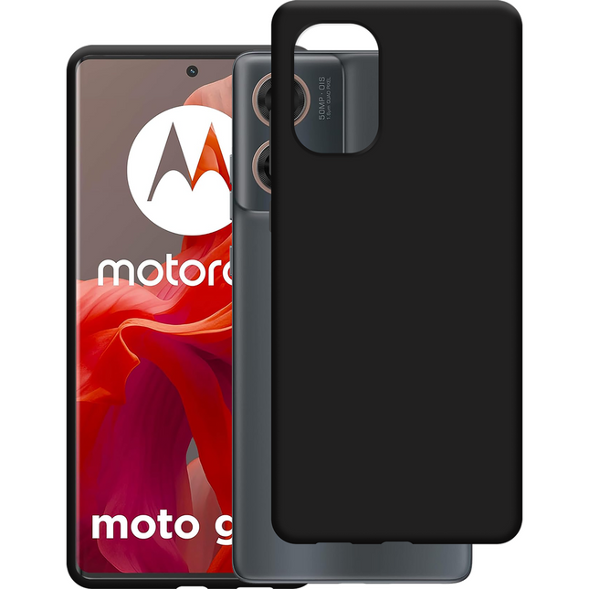FlexLite Case - Motorola Moto G85 - Soft TPU Back Cover - Black