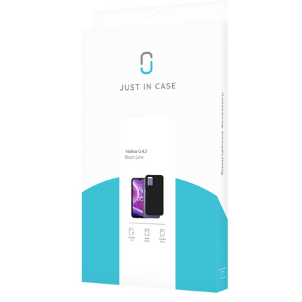 FlexLite Case - Nokia G42 - Soft TPU Back Cover - Black