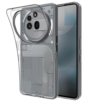 FlexLite Case - Nothing Phone (3a) Pro - Soft TPU Back Cover - Clear