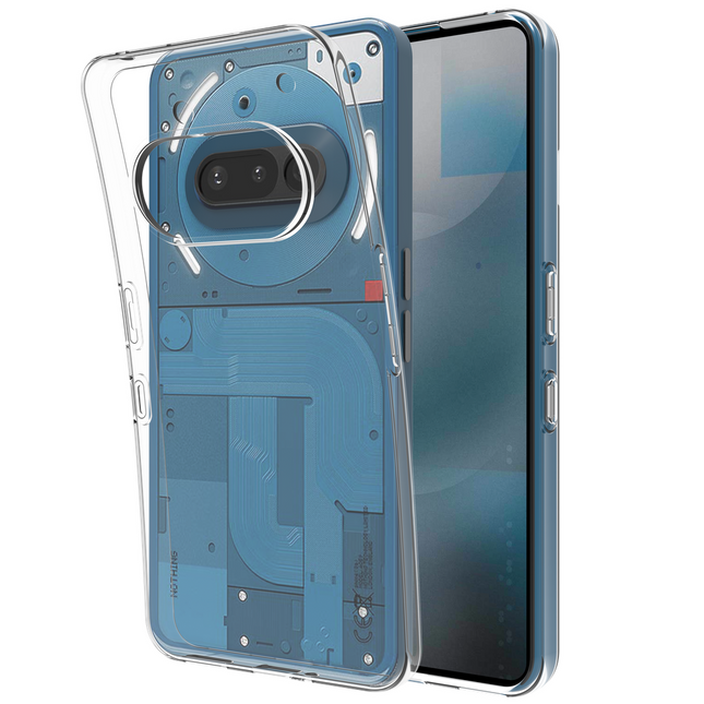 FlexLite Case - Nothing Phone (3a) - Soft TPU Back Cover - Clear