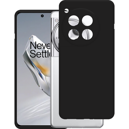 FlexLite Case - OnePlus 12 - Soft TPU Back Cover - Black