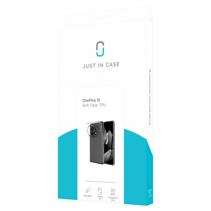 FlexLite Case - OnePlus 13 - Soft TPU Back Cover - Clear