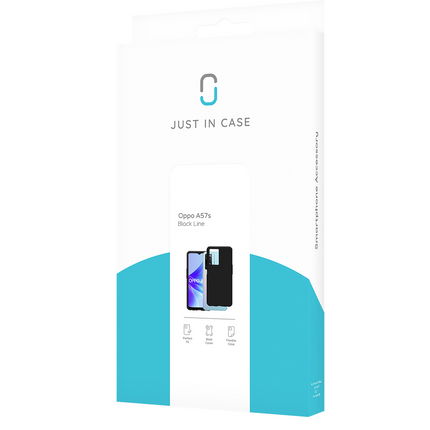 FlexLite Case - Oppo A57s - Soft TPU Back Cover - Black