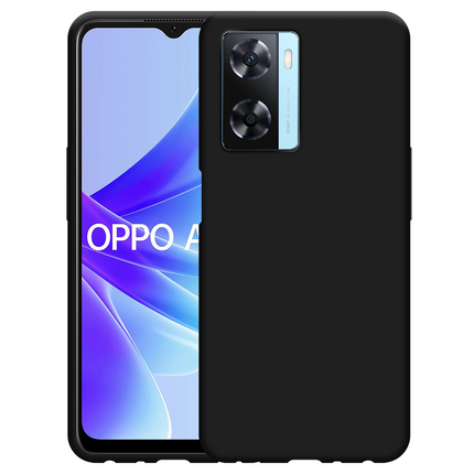 FlexLite Case - Oppo A57s - Soft TPU Back Cover - Black