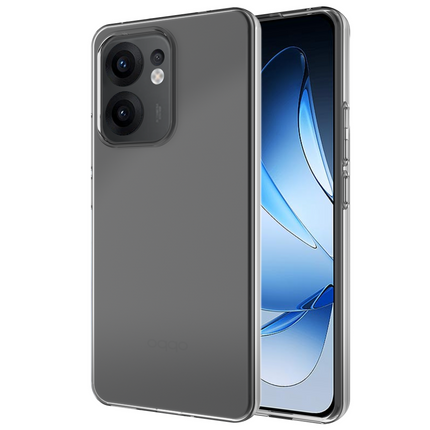 FlexLite Case - Oppo Reno13 F (4G/5G) - Soft TPU Back Cover - Clear