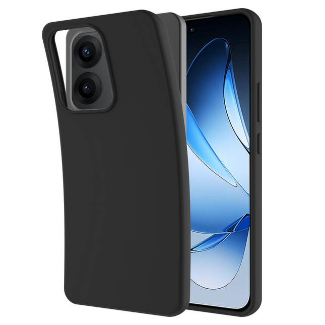 FlexLite Case - Oppo Reno13 F (4G/5G) - Soft TPU Back Cover - Black