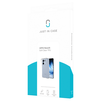 FlexLite Case - Oppo Reno13 - Soft TPU Back Cover - Clear