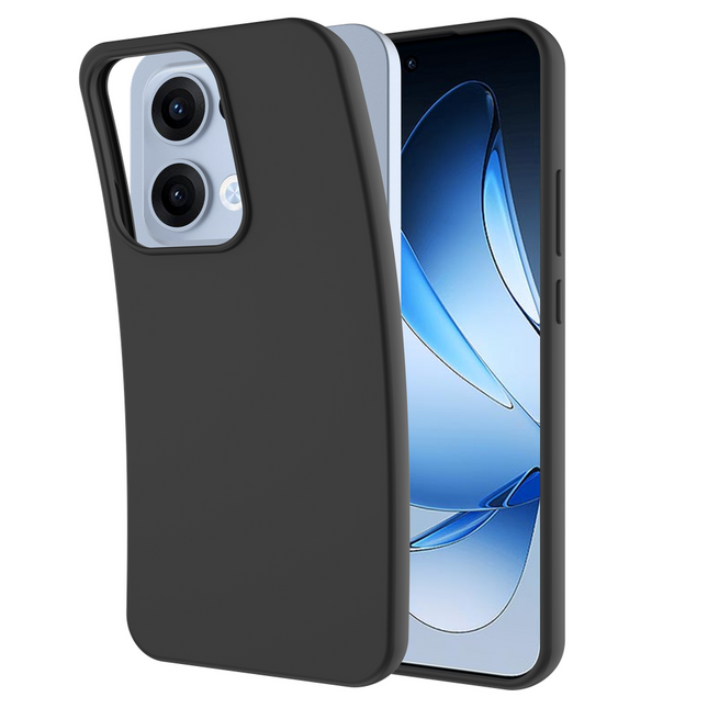 FlexLite Case - Oppo Reno13 - Soft TPU Back Cover - Black