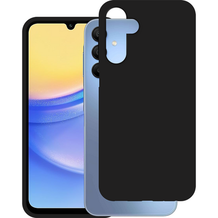 FlexLite Case - Samsung Galaxy A15 (4G/5G) - Soft TPU Back Cover - Black