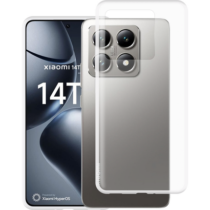 FlexLite Case - Xiaomi 14T Pro - Soft TPU Back Cover - Clear