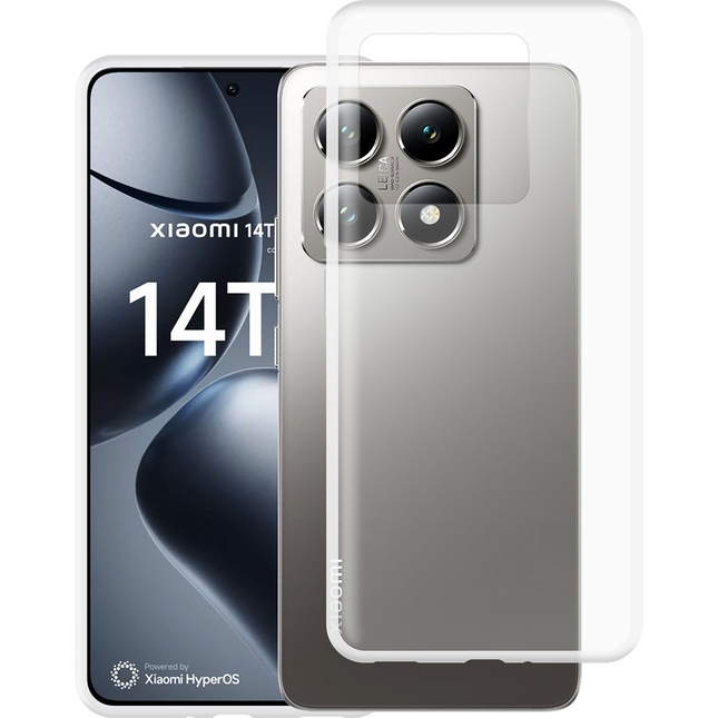 FlexLite Case - Xiaomi 14T Pro - Soft TPU Back Cover - Clear
