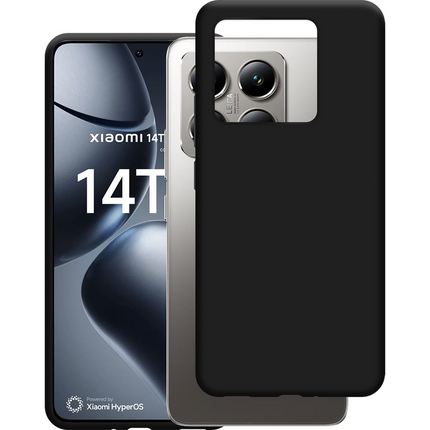 FlexLite Case - Xiaomi 14T Pro - Soft TPU Back Cover - Black
