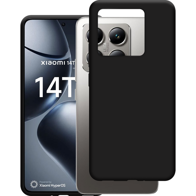 FlexLite Case - Xiaomi 14T Pro - Soft TPU Back Cover - Black