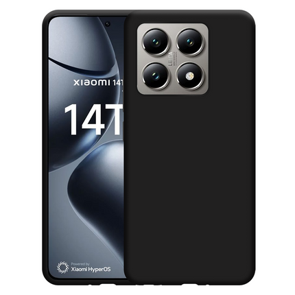 FlexLite Case - Xiaomi 14T Pro - Soft TPU Back Cover - Black