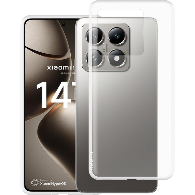 FlexLite Case - Xiaomi 14T - Soft TPU Back Cover - Clear