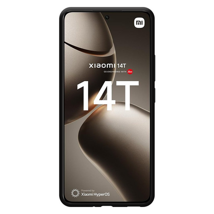 FlexLite Case - Xiaomi 14T - Soft TPU Back Cover - Black