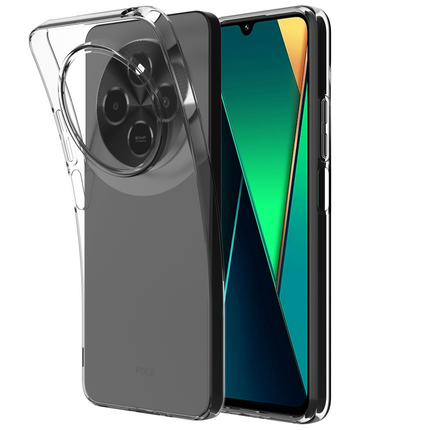 FlexLite Case - Xiaomi Poco C75 - Soft TPU Back Cover - Clear