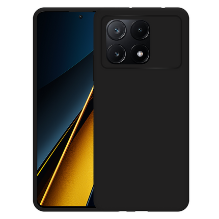 FlexLite Case - Xiaomi Poco X6 Pro - Soft TPU Back Cover - Black