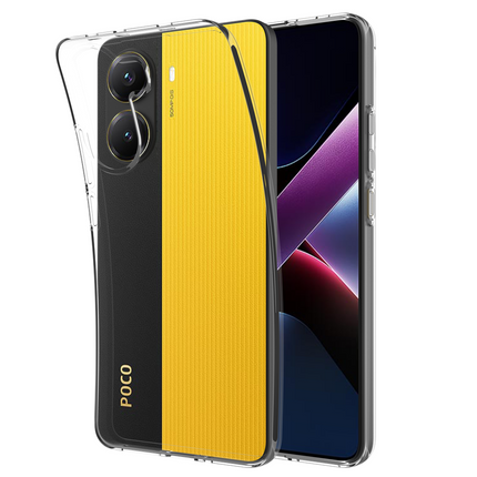 FlexLite Case - Xiaomi Poco X7 Pro - Soft TPU Back Cover - Clear