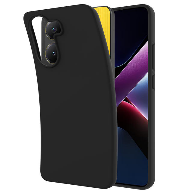 FlexLite Case - Xiaomi Poco X7 Pro - Soft TPU Back Cover - Black
