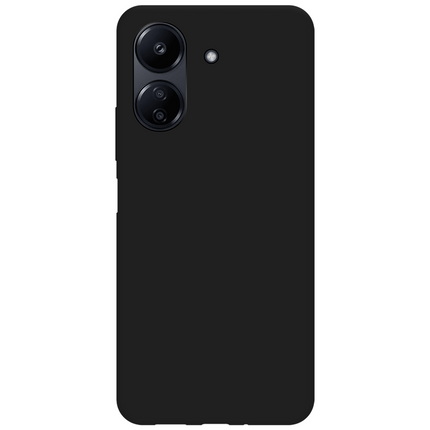 FlexLite Case - Xiaomi Redmi 13C - Soft TPU Back Cover - Black