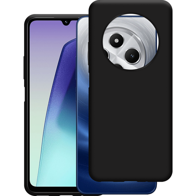 FlexLite Case - Xiaomi Redmi 14C - Soft TPU Back Cover - Black