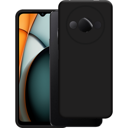FlexLite Case - Xiaomi Redmi A3 - Soft TPU Back Cover - Black