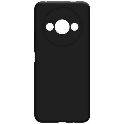 FlexLite Case - Xiaomi Redmi A3 - Soft TPU Back Cover - Black