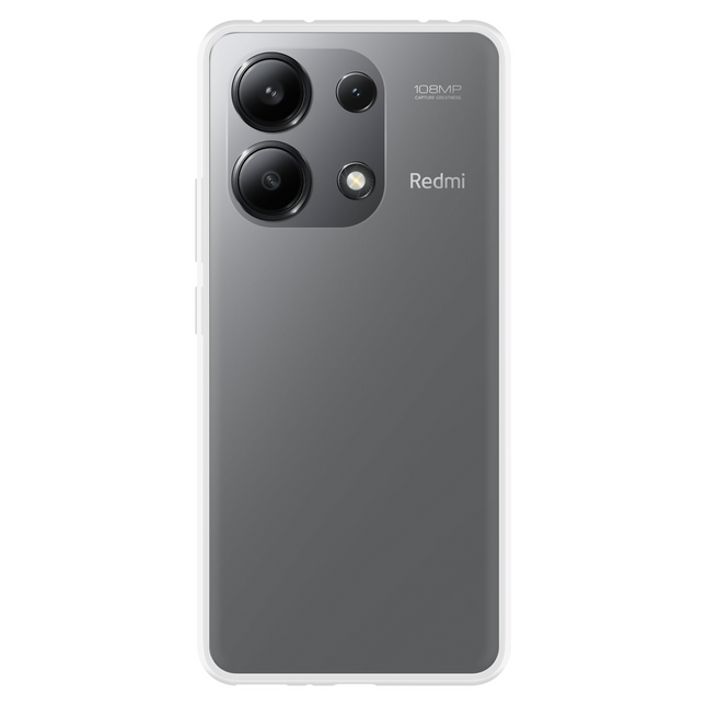 FlexLite Case - Xiaomi Redmi Note 13 (4G) - Soft TPU Back Cover - Clear