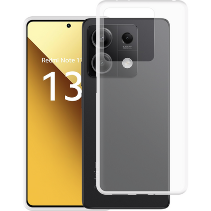 FlexLite Case - Xiaomi Redmi Note 13 (5G) - Soft TPU Back Cover - Clear