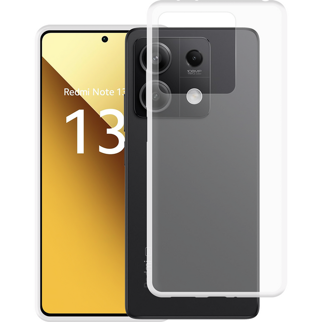 FlexLite Case - Xiaomi Redmi Note 13 (5G) - Soft TPU Back Cover - Clear