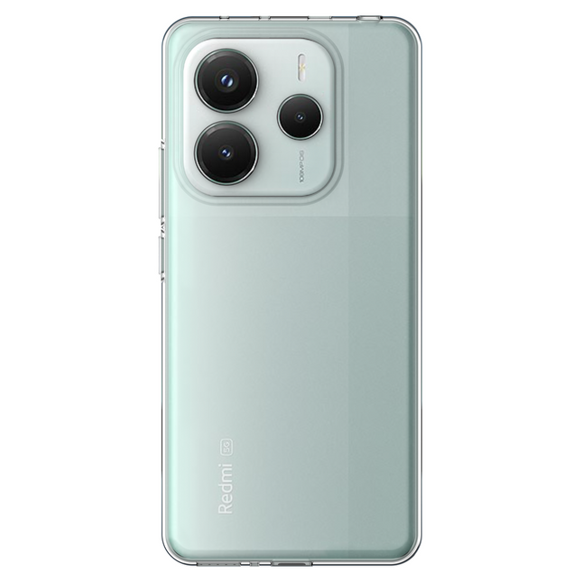 FlexLite Case - Xiaomi Redmi Note 14 (5G) - Soft TPU Back Cover - Clear