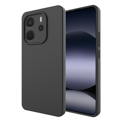 FlexLite Case - Xiaomi Redmi Note 14 (5G) - Soft TPU Back Cover - Black