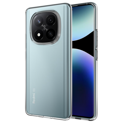 FlexLite Case - Xiaomi Redmi Note 14 Pro Plus (5G) - Soft TPU Back Cover - Clear