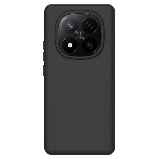 FlexLite Case - Xiaomi Redmi Note 14 Pro Plus (5G) - Soft TPU Back Cover - Black