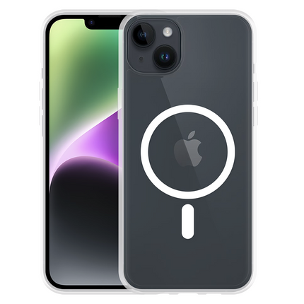 Flex Case - iPhone 14 Plus - TPU Back Cover - (compatible with MagSafe) - Clear