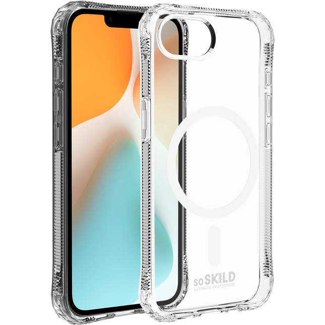 SoSkild Absorb Impact Case iPhone 17e/16e voorkant transparant