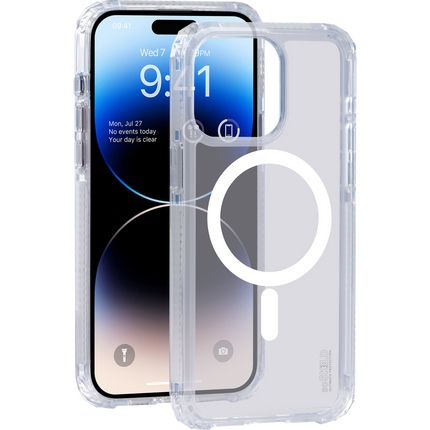 SoSkild iPhone 15 Pro Defend Magnetic Case - Clear - Casebump
